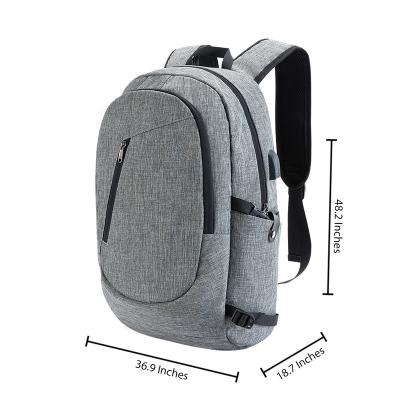 China With Cationic USB New Design Business Cloth USB Port Laptop Backpack Bags for sale