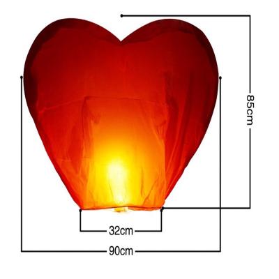 China China Wholesale Cheap Chinese Sky Paper Flight Wishing Lantern Party Wedding Wish Paper Lantern for sale