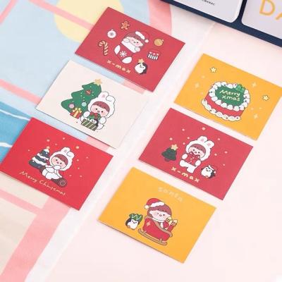 China Wholesale Unique Winter Happy New Year Holiday Christmas Merry Christmas Cards Designs Holiday Greeting Cards From Europe With Envelopes for sale