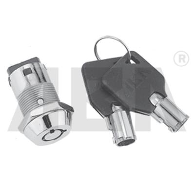 China High Security Zinc Alloy Metal 4 Pin DPST ON OFF 2 Position Electric Tubular Key Lock Switches for sale