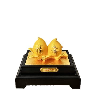 China Europe factory wholesale with transparent cover sand longevity fishing acrylic gold ornaments for sale