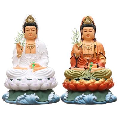 China South China Sea Guanyin Bodhisattva Resin Guanyin Ornaments Guanyin Statue Guanyin Buddha Statue Sculpture Wholesale China Factory Home for sale