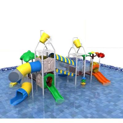 China PE Amusement Park Large Water Park Playground Slide Kids Playhouse Plastic Toys Play Sets Outdoor Playground Equipment For Kids for sale