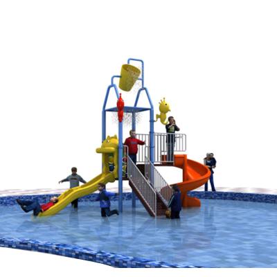 China New Style Popular Design PE Plastic Water Park Equipment Commercial Outdoor Playground With Slide for sale