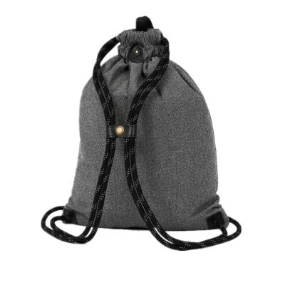 China Newest UHMWPE Anti Theft Fabric Tourist Travel Cut Resistant Bag Anti Cut Cutproof Drawstring Backpack for sale