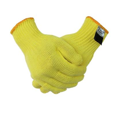 China Safety Work Kitchen Gloves With Heep Pigskin Material Anti - Cut Aramid Flame Retardant FR EN388 Cut Resistant Gloves Heat Resistant Work Gloves for sale