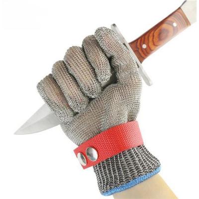 China Stainless Steel Mesh Wire Gloves Butcher Gloves Kitchen Cutter Gloves for sale