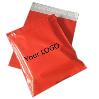 China Red Extra Large Mailing Tote 10*13in Poly Bags On Amazon Mailers Red Envelopes 25*33cm Poly Shipping Bags for sale