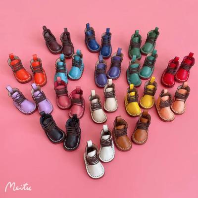 China Toy Handmade blythe OB 24 bjb doll soft genuine leather shoes for Blythe fashion dolls for sale