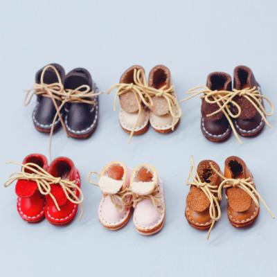 China Toy Handmade blythe OB 24 bjb doll soft leather shoes for Blythe fashion dolls for sale