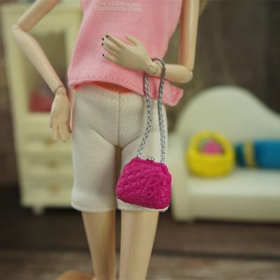 China Colorful Mixed Style Barbie Doll Handbags Soft Doll Handbags Mixed Style Toy New Arrival Toy Doll Bags For Barbie Doll for sale