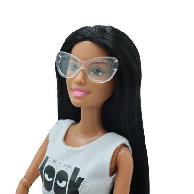 China Toy Fashion Mix style barbie doll accessories soft doll glasses for 1/6 dolls sale fashion for sale