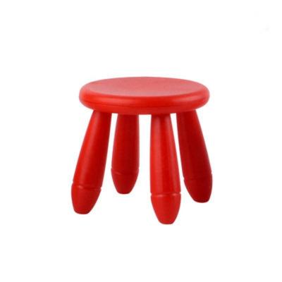 China 1/12th Scale Soft Colorful Round Stool Miniature Cute Modern Toy Chair For Dollhouse Furniture Modern Home Plastic Stool ob11 for sale