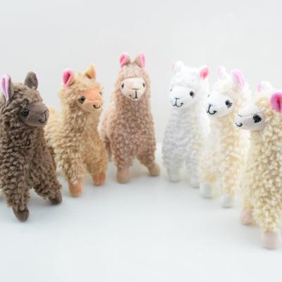 China Soft Toy Ready to Ship 23cm Kawaii Llama Plush Toys Cozy Cute Alpaca Plush Toy for sale