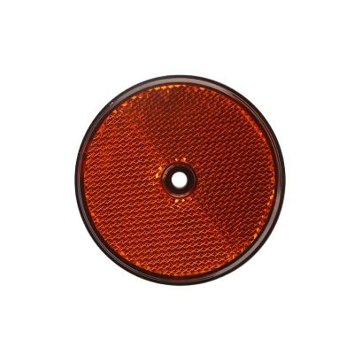 China Trailer truck used red three color factory direct sale circle reflector truck car tail light for sale