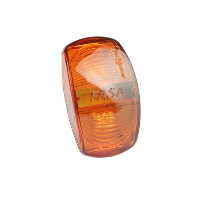 China Used Side Semicircular Orange LED Tail Light Lamp LED Beacon Truck Trailer LED Beacon Light for sale