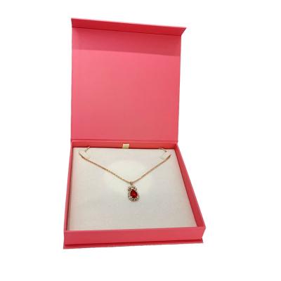 China OEM Recyclable Cardboard Manufacturer Custom Jewelry Necklace Box for sale