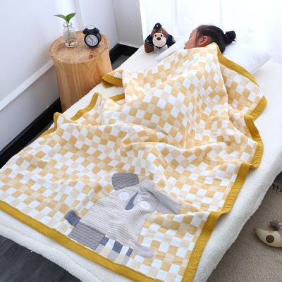 China Anti Dust Mite Blanket Autumn And Winter Thickened Sheets 10 Layer Children Warm Comforter Baby Blanket for sale