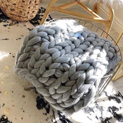 China Plain i@home Fuzzy Throw For Home Decor Knit Eco Friendly Pet Blanket Cozy for sale