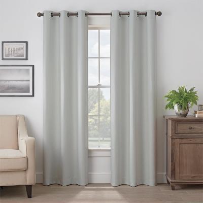 China Modern Blackout i@home Window Curtains Drapes Blackout Luxury Brown Clothes Curtain for sale