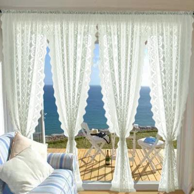 China Pure Blackout i@home Home Lace Jacquard Home Window Curtains Ready Made Living Room for sale