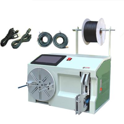 China Automatic Winding Machine Cable Winding and Binding Machine for Wrapping Wire and Table Winding Tying of Wire Machine for sale