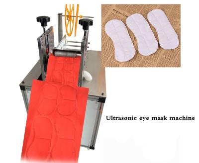 China 2020 Eye Mask Best Quality Manufacture Ultrasonic Disposable Nonwoven Eye Masks Machine Eye Mask Machine Melting Swollen Eye Masks Machine for sale