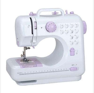 China Hotels Mini Desktop Sewing Machine Overlocking Multifunctional Electric Household Sewing Machine for sale