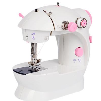 China Hotels Household Mini Sewing Machine Small Automatic Multifunctional Desktop Electric Sewing Machine For Thick Fabric for sale