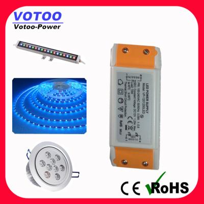 China AC DC Power Supply Constant Voltage LED Driver 12V 15W 50Hz / 60Hz for sale