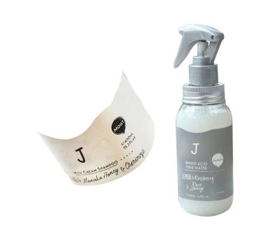 중국 Good Quality Eco-friendly Waterproof Color Printing Waterproof Adhesive Label For Shampoo 판매용