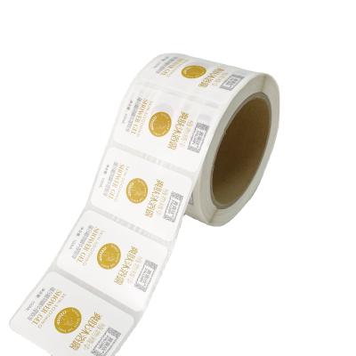 Cina Custom OEM Logo Bottle Cosmetics Printing Waterproof Adhesive Sticker Label For Packaging in vendita