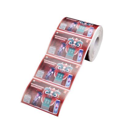 Cina New Arrival Waterproof Promotion CMYK Printing Adhesive Custom Advertising Label Sticker in vendita