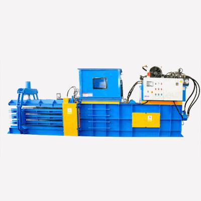 China Supermarket medium duty fully automatic horizontal hydraulic press for paper, cardboard and film for sale