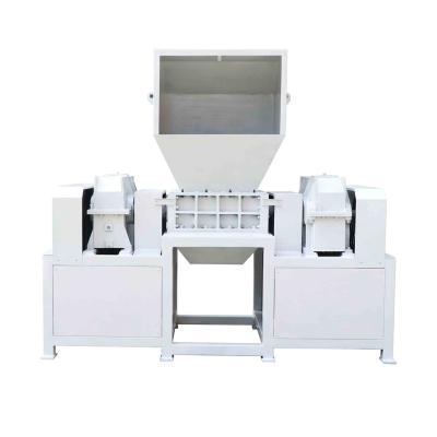 China Factory Rubber Metal Wood Shredder Double Shaft Plastic Glass Paper Shredder for sale