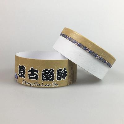 China Handmade Custom Cosmetic Paper Tube Packaging Paper Tube Clear Cardboard Window for sale