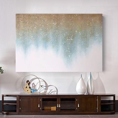 China New Italian Minimalist Hand-painted Classical/Postmodern Living Room Abstract Luxury Porch Star Sky Decorative Painting for sale