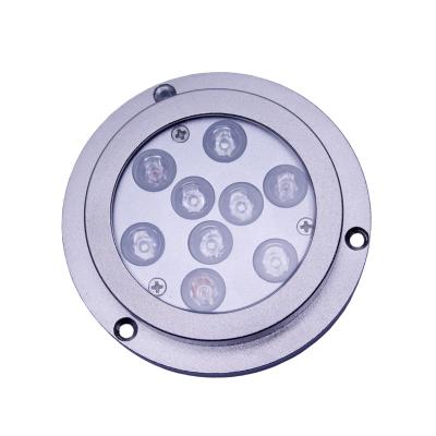 China Marine Boat Round Waterproof 316 Bright Marine Boat Ip68 Stainless Steel Blue Lights Led Underwater Light for sale