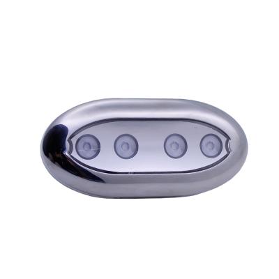 China SUS IP68 316 Boat Marine Underwater LED Underwater Lighting Blue Light For Yacht Boat Swimming Pool for sale