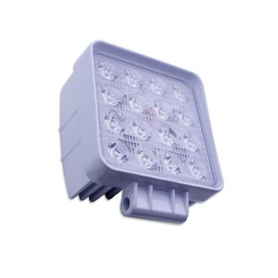 China Aluminum High Power 27w Driving Spot Vehicle Waterproof White Outdoor Lighting Bright Auto Led Work Light for sale