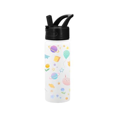 China Business BPA Free Wide Mouth Double Wall Vacuum Flask Insulated Stainless Steel Water Bottle With Lid à venda