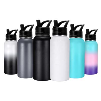 Chine Sustainable Stainless Steel Insulated Double Wall Sports Water Flask 18/8 Food Grade Water Bottles à vendre