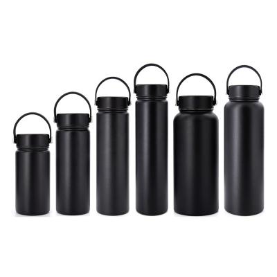 China Sustainable Double Wall Stainless Steel Water Bottle Vacuum Insulation Bottle BPA Free With Lid à venda