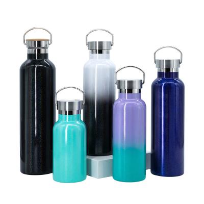 China Sustainable Hot Selling Amazon Standard Mouth Vacuum Insulated Water Bottle Stainless Steel Water Bottle en venta