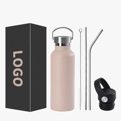 China BPA Free Viable Gradient Stainless Steel Vacuum Insulated Water Bottle 350ml 500ml 750ml 1000ml Double Wall For Travel for sale