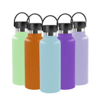 China Viable wholesale hot sale standard mouth reusable vacuum insulated water bottle stainless steel water bottle zu verkaufen