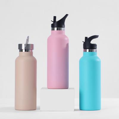 China Wholesale 304 Stainless Steel Heat Insulation Double Wall Sustainable Water Bottle zu verkaufen