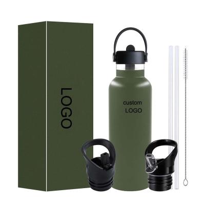 Chine Stainless Steel Sustainable Running Water Bottle Flask Vacuum Water Bottle 24OZ Custom Sports Logo à vendre