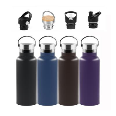 Chine 500ML 750ML Stainless Steel Viable Double Wall Vacuum Insulated Water Bottle à vendre