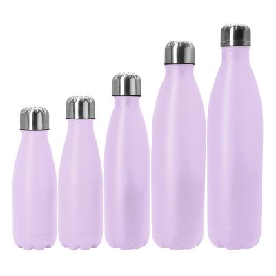 Chine 500ml new design cola shape sustainable stainless steel water bottle custom logo for sport water bottle à vendre